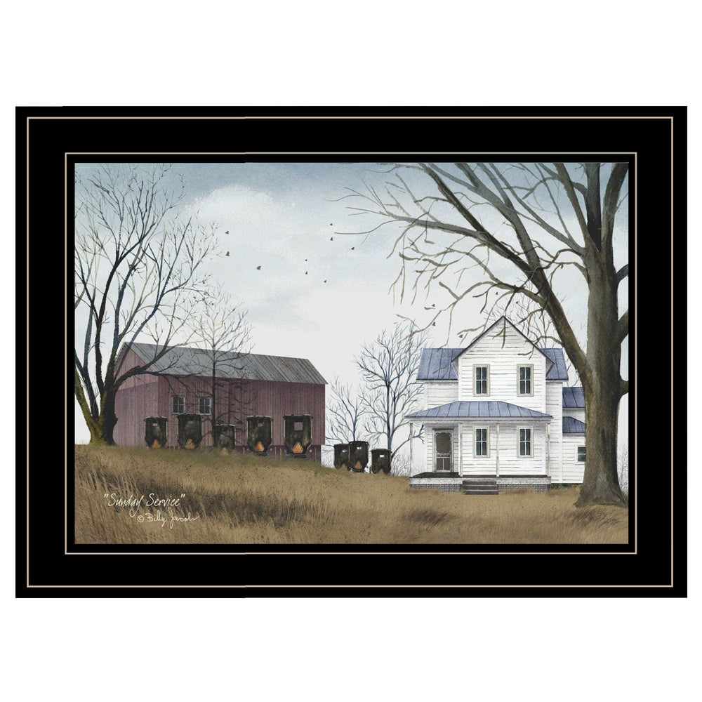 Sunday Service 2 Black Framed Print Wall Art - Homeroots - Flyclothing LLC