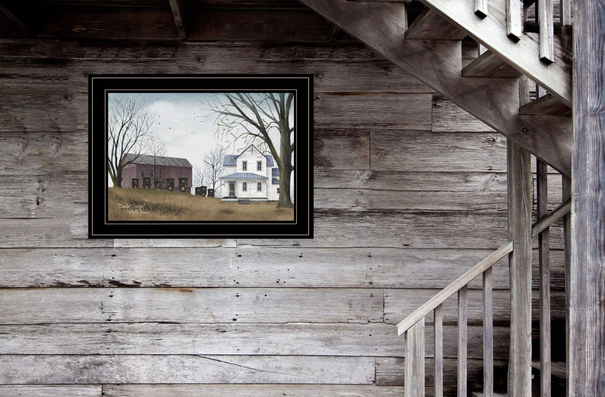 Sunday Service 2 Black Framed Print Wall Art - Homeroots - Flyclothing LLC