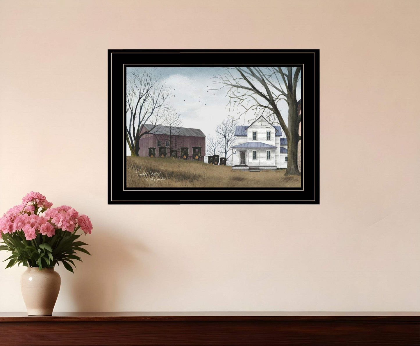 Sunday Service 2 Black Framed Print Wall Art - Homeroots - Flyclothing LLC