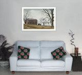 Sunday Service 3 White Framed Print Wall Art - Homeroots