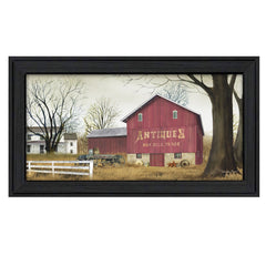 Antique Barn 4 Black Framed Print Wall Art - Homeroots