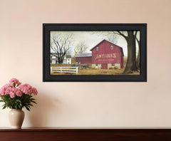 Antique Barn 4 Black Framed Print Wall Art - Homeroots