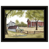 The Old Spring House 2 Black Framed Print Wall Art - Homeroots