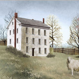 Spring At White House Farm 3 White Framed Print Wall Art - Homeroots