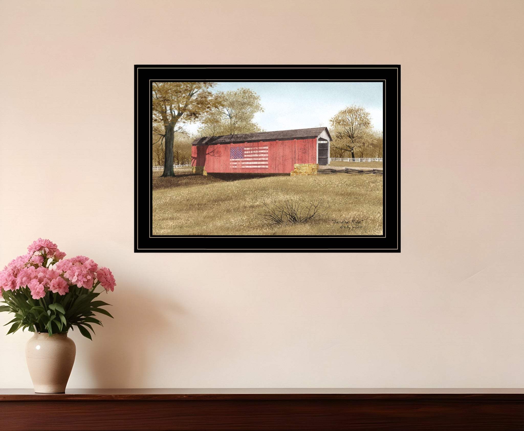 Sassafras Ridge 2 Black Framed Print Wall Art - Homeroots - Flyclothing LLC