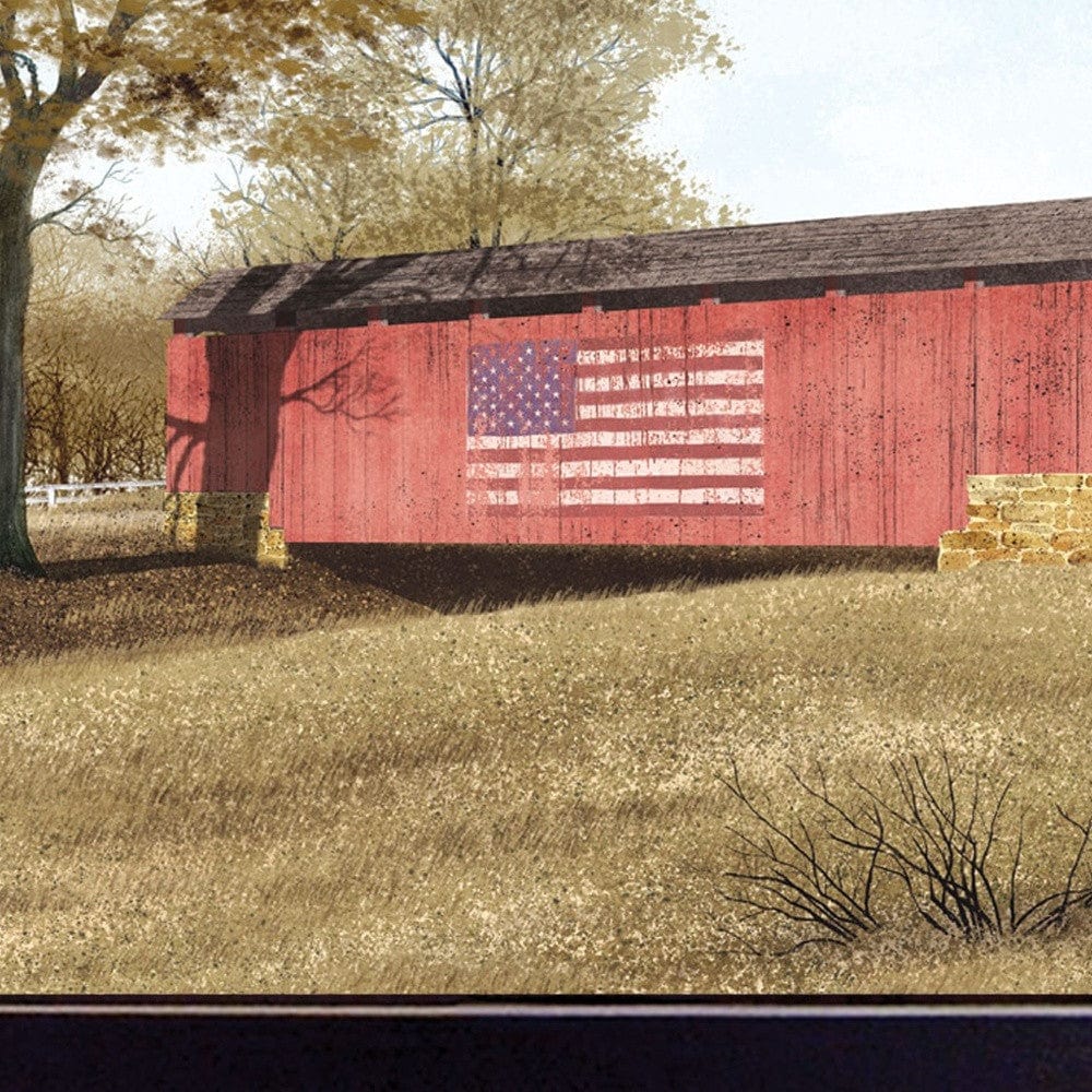 Sassafras Ridge 3 Black Framed Print Wall Art - Homeroots