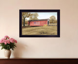 Sassafras Ridge 3 Black Framed Print Wall Art - Homeroots