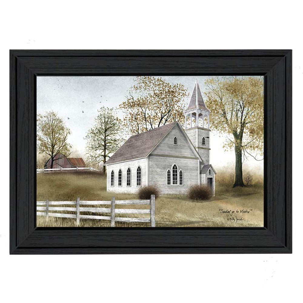 Sunday Go To Meetin 1 Black Framed Print Wall Art - Homeroots - Flyclothing LLC
