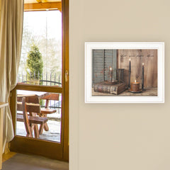 Let Your Light Shine 1 White Framed Print Wall Art - Homeroots