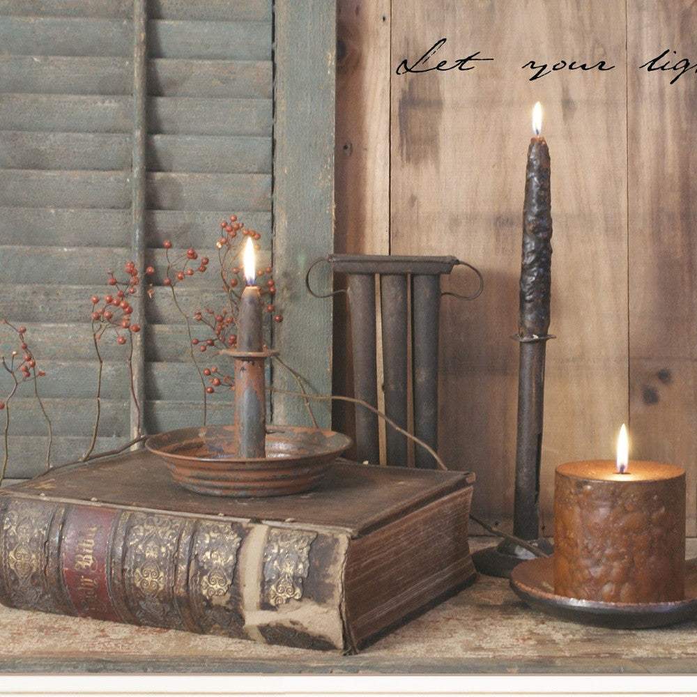 Let Your Light Shine 1 White Framed Print Wall Art - Homeroots - Flyclothing LLC