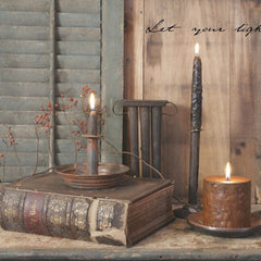 Let Your Light Shine 3 Black Framed Print Wall Art - Homeroots