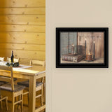 Let Your Light Shine 2 Black Framed Print Wall Art - Homeroots - Flyclothing LLC