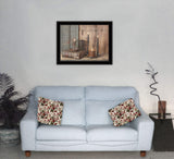 Let Your Light Shine 5 Black Framed Print Wall Art - Homeroots - Flyclothing LLC