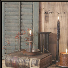 Let Your Light Shine 5 Black Framed Print Wall Art - Homeroots