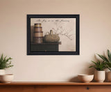 The Joy is the Journey Black Framed Print Wall Art - Homeroots - Flyclothing LLC