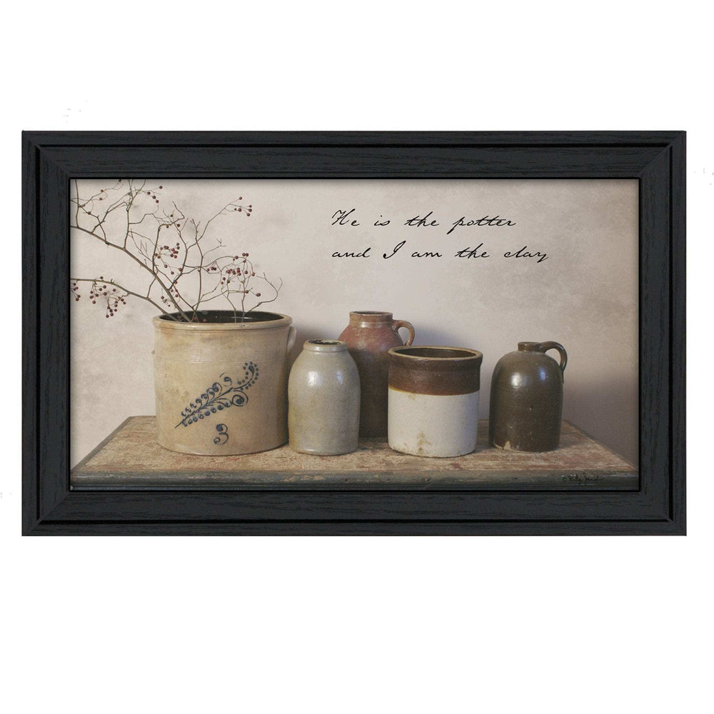 He is the Potter 4 Black Framed Print Wall Art - Homeroots - Flyclothing LLC