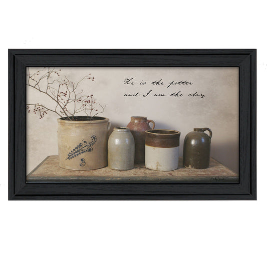 He is the Potter 4 Black Framed Print Wall Art - Homeroots