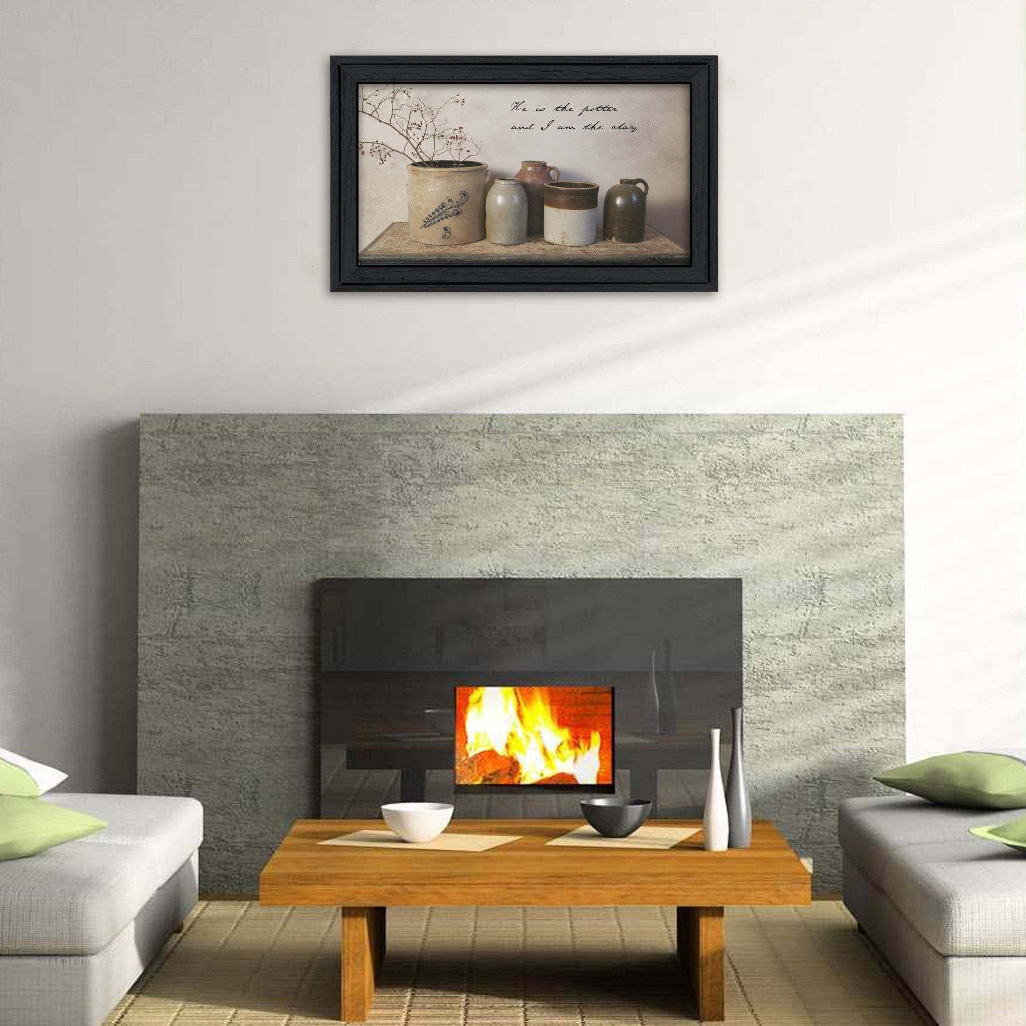 He is the Potter 4 Black Framed Print Wall Art - Homeroots