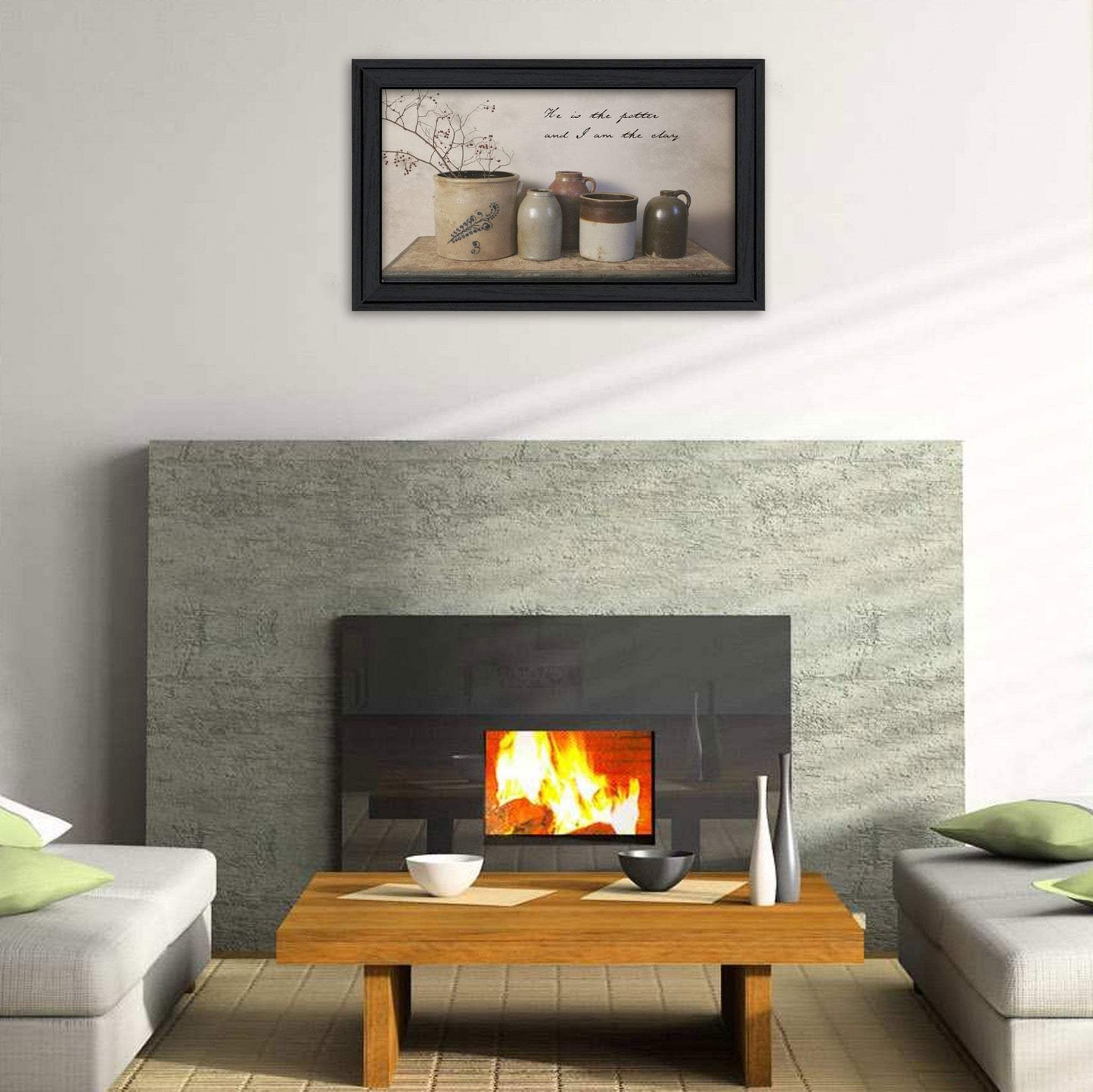 He is the Potter 4 Black Framed Print Wall Art - Homeroots - Flyclothing LLC