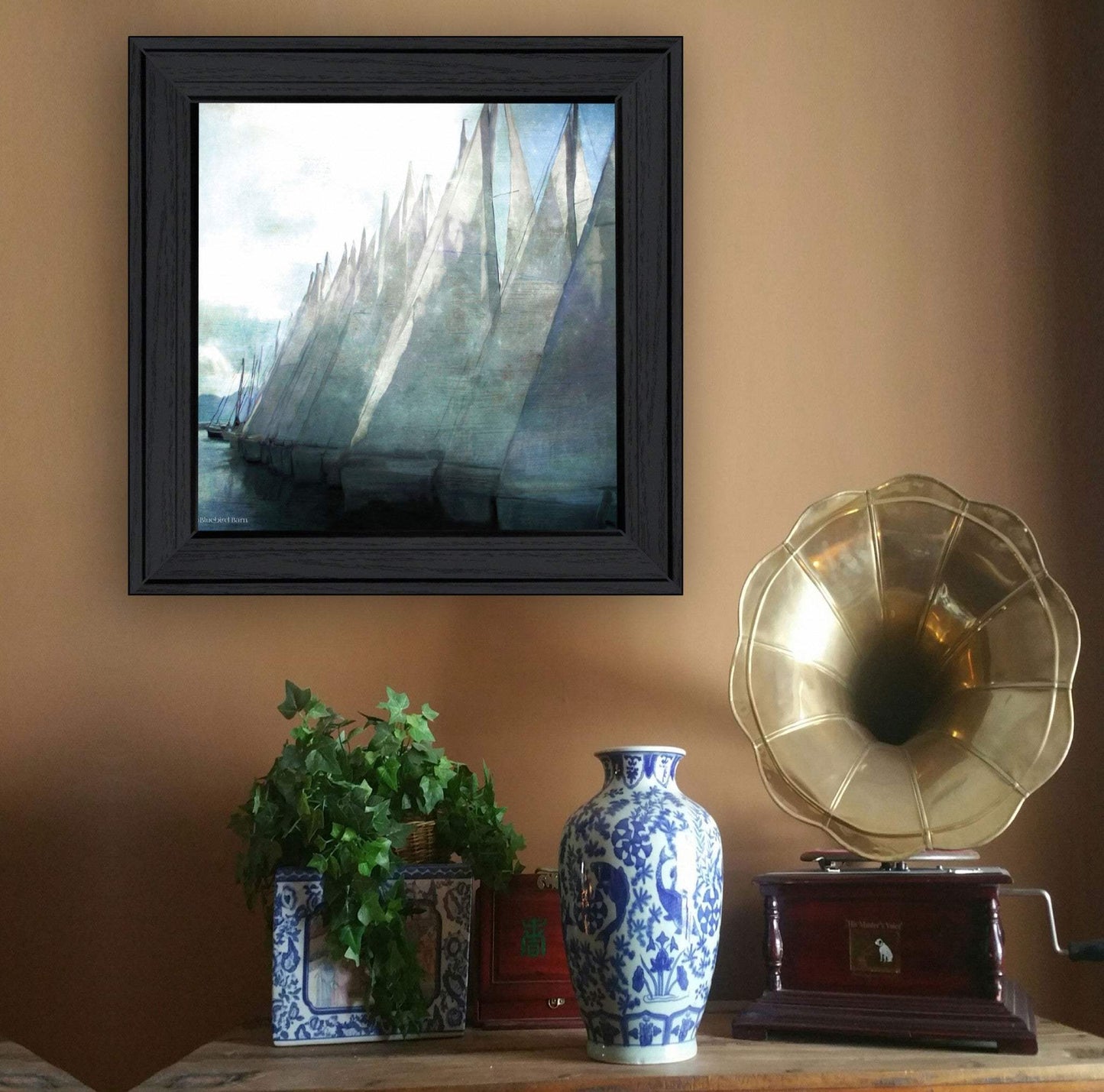 Sailboat Marina I 3 Black Framed Print Wall Art - Homeroots - Flyclothing LLC