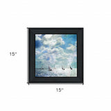 Sailing White Waters 3 Black Framed Print Wall Art - Homeroots - Flyclothing LLC