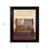 Friends Become Family Black Framed Print Wall Art - Homeroots - Flyclothing LLC