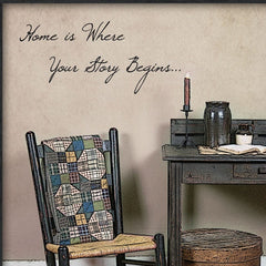 Home Story Black Framed Print Wall Art - Homeroots