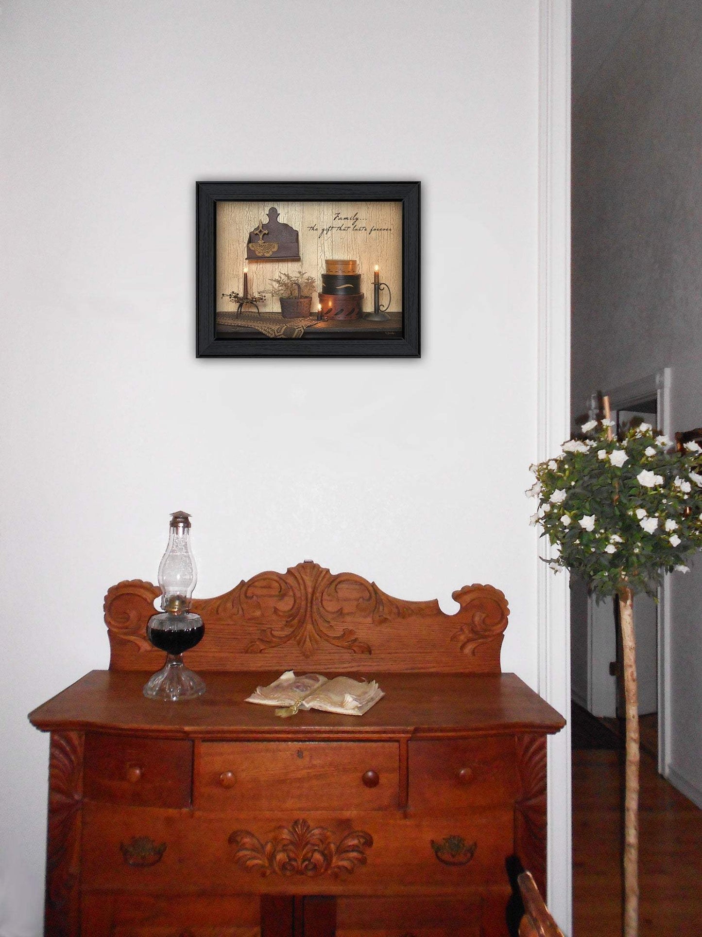 Forever Family 2 Black Framed Print Wall Art - Homeroots - Flyclothing LLC