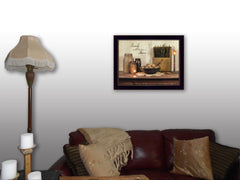 Family Makes a House a Home Black Framed Print Wall Art - Homeroots