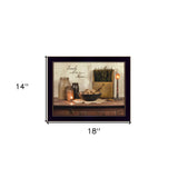 Family Makes a House a Home Black Framed Print Wall Art - Homeroots - Flyclothing LLC