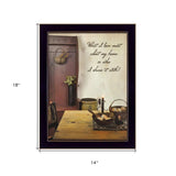 What I love Most 4 Black Framed Print Kitchen Wall Art - Homeroots - Flyclothing LLC