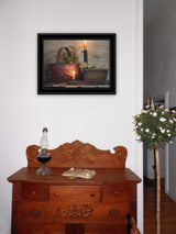 The Red Basket 2 Black Framed Print Wall Art - Homeroots - Flyclothing LLC