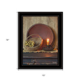 The Red Basket 5 Black Framed Print Wall Art - Homeroots - Flyclothing LLC