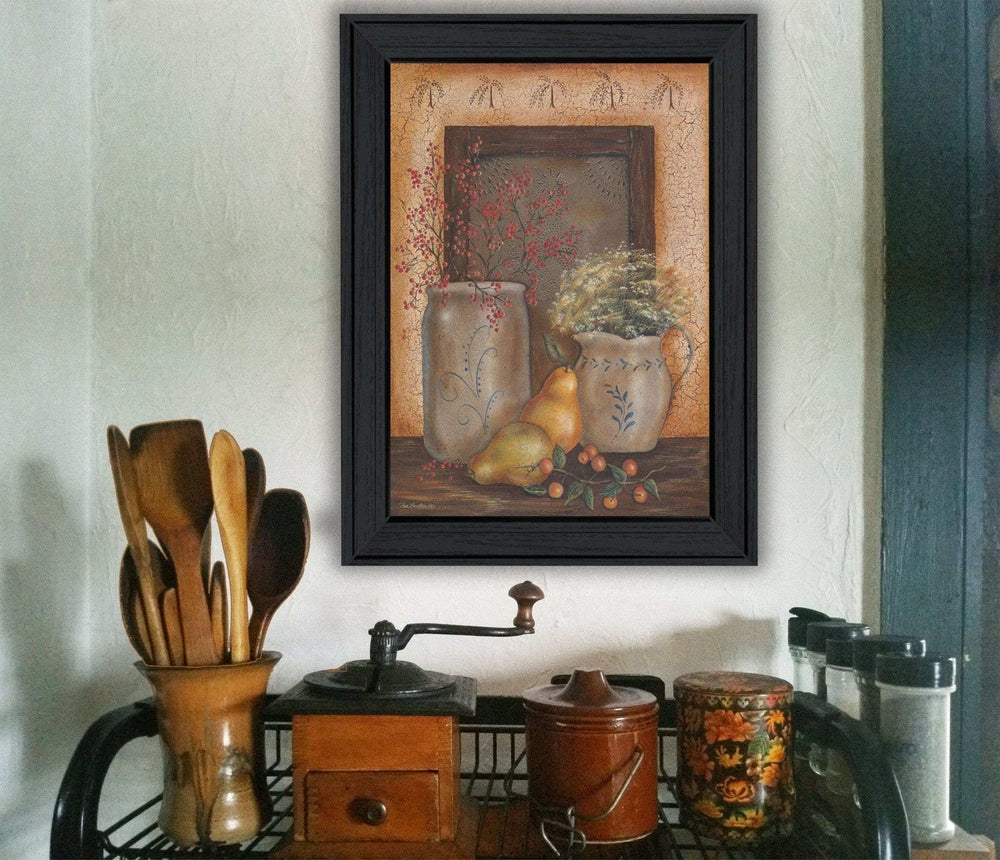 Country Collection Black Framed Print Wall Art - Homeroots - Flyclothing LLC