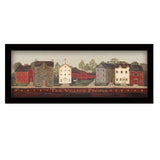 The Village Proper Black Framed Print Wall Art - Homeroots - Flyclothing LLC