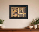 Country Treasures Black Framed Print Wall Art - Homeroots - Flyclothing LLC