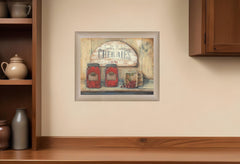 CHERRY JAM 1 Brown Framed Print Wall Art - Homeroots