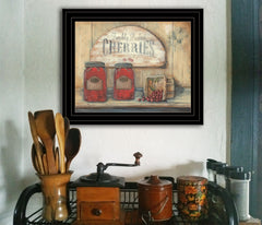 CHERRY JAM 2 Black Framed Print Wall Art - Homeroots