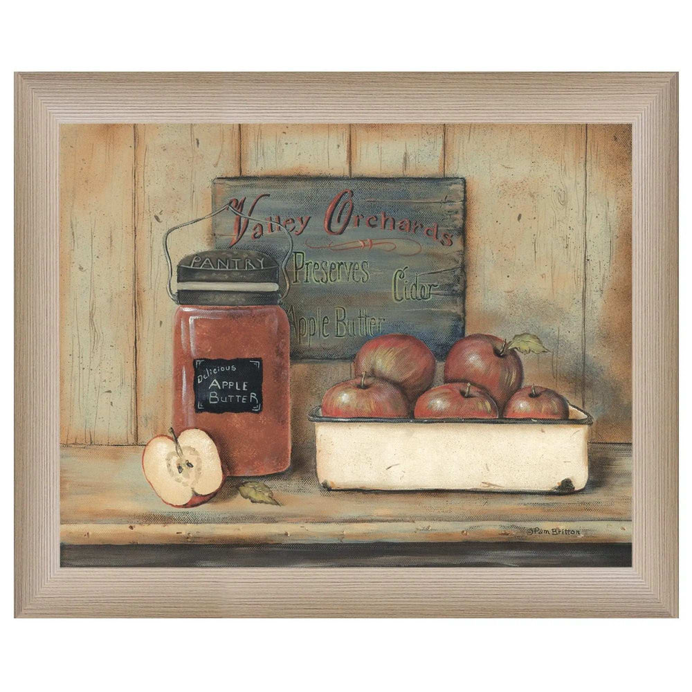 Apple Butter 1 Brown Framed Print Wall Art - Homeroots - Flyclothing LLC