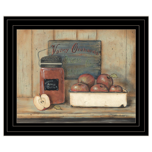 Apple Butter 2 Black Framed Print Kitchen Wall Art - Homeroots