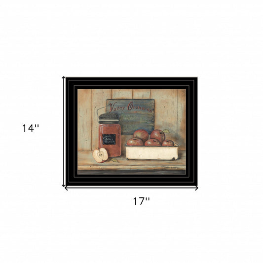 Apple Butter 2 Black Framed Print Kitchen Wall Art - Homeroots