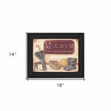 Muddy Shoes Black Framed Print Wall Art - Homeroots - Flyclothing LLC