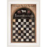 Woolsey Board Game 1 White Framed Print Wall Art - Homeroots