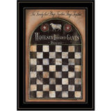 Woolsey Board Game 2 Black Framed Print Wall Art - Homeroots - Flyclothing LLC