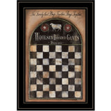 Woolsey Board Game 2 Black Framed Print Wall Art - Homeroots