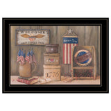 Sweet Land of Liberty 3 Black Framed Print Wall Art - Homeroots
