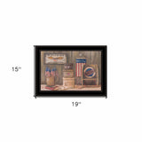 Sweet Land of Liberty 3 Black Framed Print Wall Art - Homeroots - Flyclothing LLC
