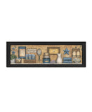 Starlight Bath 1 Black Framed Print Bathroom Wall Art - Homeroots