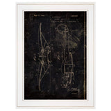 Airplane Patent II 1 White Framed Print Wall Art - Homeroots - Flyclothing LLC