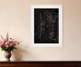 Airplane Patent II 1 White Framed Print Wall Art - Homeroots